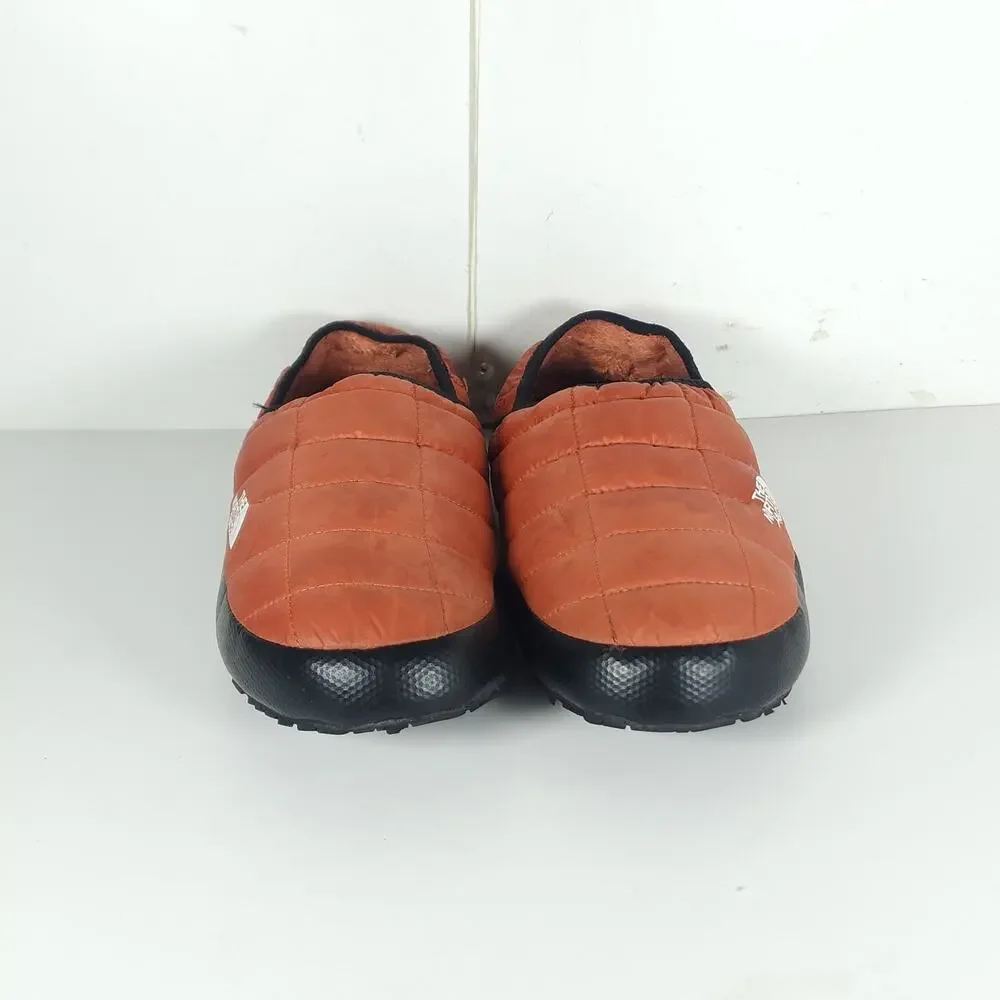 The North Face ThermoBall Traction V Men’s US8 Orangr Lined Mules Slippers Shoes